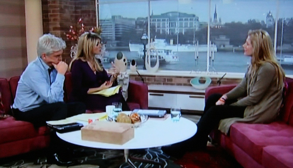 This Morning set with hosts