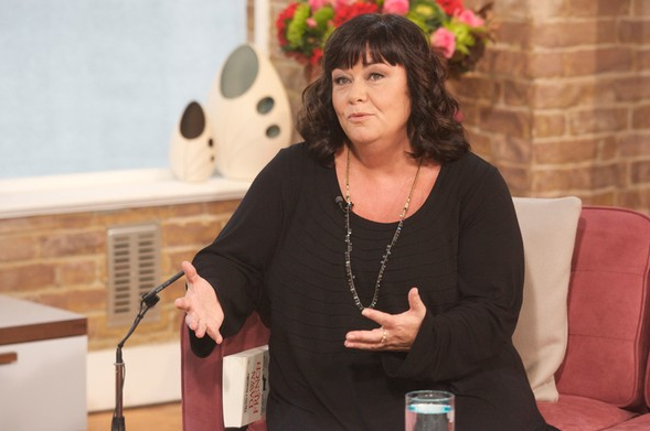 This Morning set with Dawn French